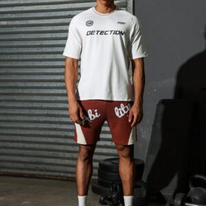 Boyfriend Style Men's Simple Printed Short Sleeve Streetwear Sports T-Shirt - Image 7