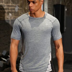 Boyfriend Style Men's Fashionable Sporty, Casual, Comfortable And Breathable Short Sleeve T-Shirt