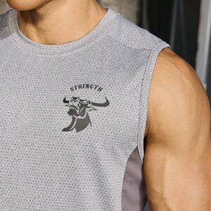 Boyfriend Style Men's Sleeveless Round Neck Summer Sports Vest - Image 4