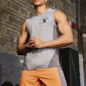 Boyfriend Style Men's Sleeveless Round Neck Summer Sports Vest - Image 6