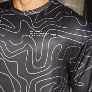 Boyfriend Style Men's Casual Short Sleeve T-Shirt With Random Printed Pattern, Daily Wear - Image 6