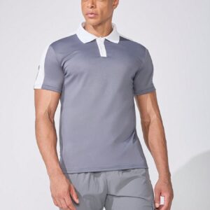 Boyfriend Style Men's Simple Color Block Daily Sports Polo T-Shirt Golf Shirt