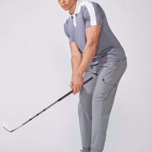Boyfriend Style Men's Simple Color Block Daily Sports Polo T-Shirt Golf Shirt - Image 4