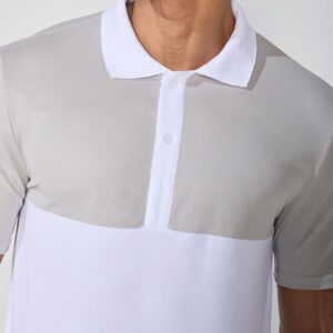 Boyfriend Style Men's Summer Color Block Short Sleeve Casual Sports Polo Shirt Golf Shirt - Image 3