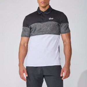 Boyfriend Style Men's Color-Block Striped Print Summer Short Sleeve Sports Polo T-Shirt Golf Shirt Sportswear Mengolf Shirt Menknitted Polo Menfabric Men Polo Shirtssports Shirt - Image 3