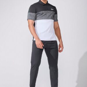 Boyfriend Style Men's Color-Block Striped Print Summer Short Sleeve Sports Polo T-Shirt Golf Shirt Sportswear Mengolf Shirt Menknitted Polo Menfabric Men Polo Shirtssports Shirt - Image 4