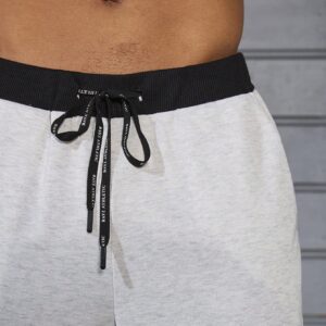 Boyfriend Style Men's Fashionable Loose Fit Colorblock Sports Pants - Image 3