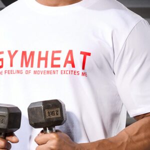 Boyfriend Style Men's Slogan Printed Round Neck Short Sleeve Leisure Sports T-Shirt - Image 3