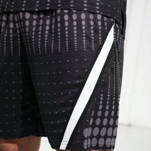 Boyfriend Style Men's Summer Geometric Printed Round Neck Vest And Shorts Casual Sports Set Men Shorts Set - Image 7