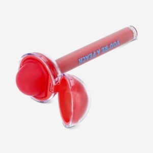 2 in 1 lip gloss with lip balm - Peach fragrance