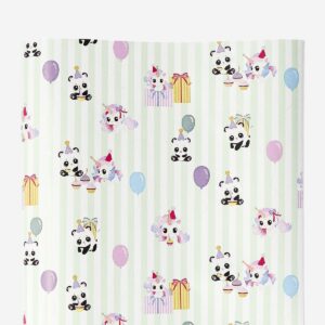 400 cm wrapping paper - Birthday animals - Image 3
