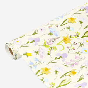 400 cm wrapping paper - Spring flowers