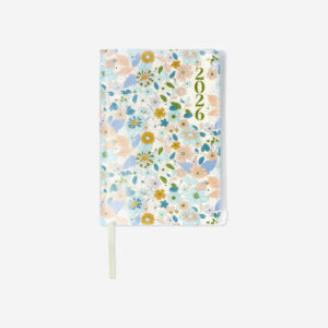 A5 Floral daily diary 2026 - English - Image 1