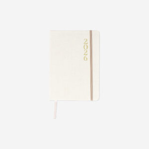 A5 Linen daily diary 2026 - English - Image 1