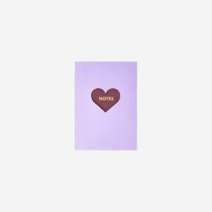 A5 Notebook with heart - Image 1