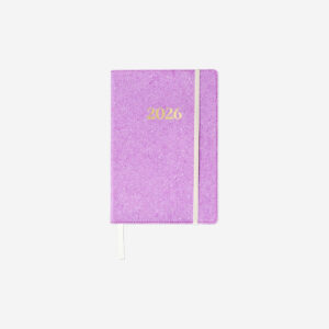 A5 Purple daily diary 2026 - English - Image 1