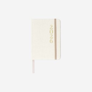 A6 Linen weekly diary 2026 - English - Image 1