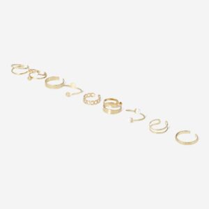Adjustable gold rings - 9 pcs - Image 3