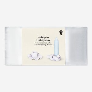 Airdrying hobby clay in purple - 200 g