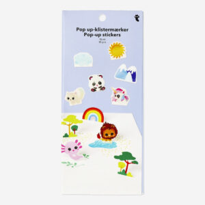 Animal pop up stickers - 18 pcs - Image 1