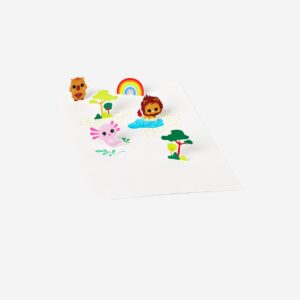 Animal pop up stickers - 18 pcs - Image 3