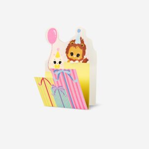 Animals party card with envelope - Image 2