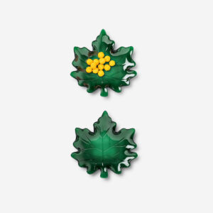 Autumn leaf plates - 2 pcs - Image 3
