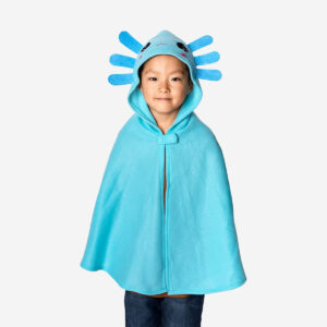 Axolotl cape costume for kids - One size