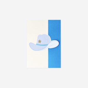 B5 lined exercise book with cowboy hat - Image 1