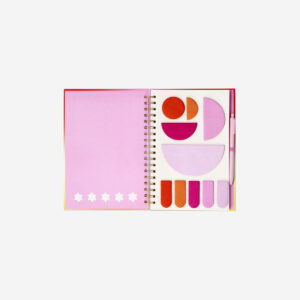 B5 Notebook with page markers and pen - Image 2