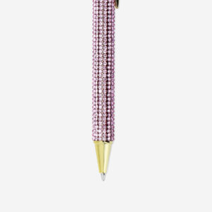 Ballpoint pen with rhinestones - Black ink - Image 2