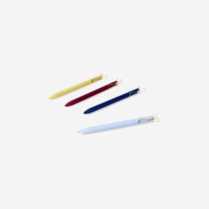 Ballpoint pens with clips - 4 pcs - Image 3