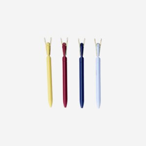 Ballpoint pens with clips - 4 pcs - Image 2
