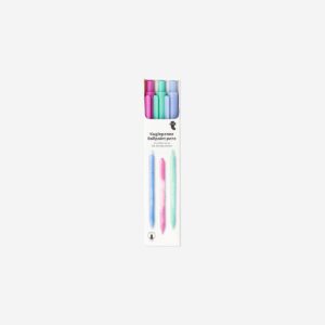 Ballpoint pens with colour changing barrels - 3 pcs - Image 1
