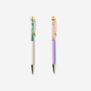 Ballpoint pens with crystals - 2 pcs - Image 2