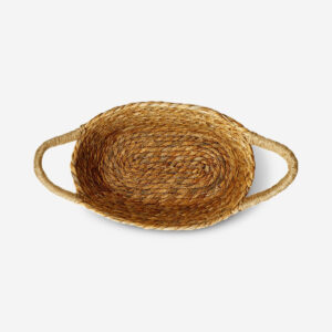 Basket with embroidered mushroom - Image 2