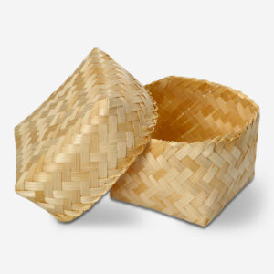 Basket with lid. 10 cm - Image 3