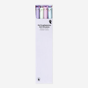 Bat-Shaped Erasable Gel Ink Pens - 4 pcs - Image 3