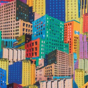 Liberty of London SS25 Tana Lawn Cotton Fabric - Bernards Buildings