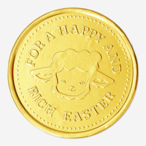 Big chocolate coin