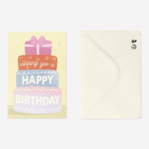 Birthday cake card with envelope - Image 2
