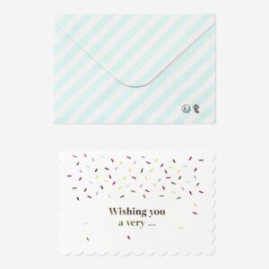 Birthday cake pop up card with envelope - Image 3