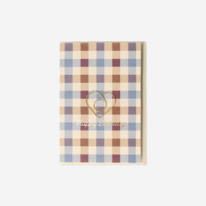 Birthday card with gold heart bookmark - Image 1