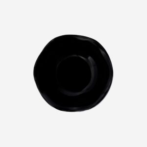 Black bowl with pumpkins - 16 cm - Image 3