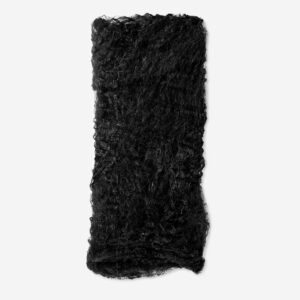 Black cobweb - 70 x 400 cm - Image 2