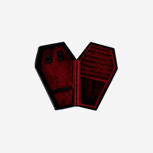 Black coffin jewellery storage - Image 3