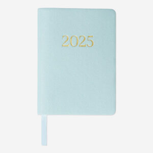 Blue Daily Diary A6 - English - Image 1