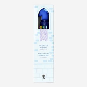 Blue dragon shaped multi-coloured ballpoint pen - Image 3