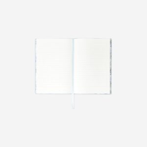 Blue notebook with statement - Image 2