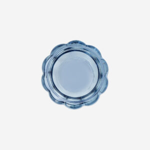Blue tealight holder - 6 cm - Image 3